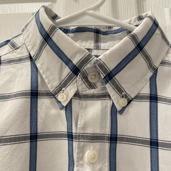 American Eagle Outfitters Plaid Poplin Button Down Shirt - Picture 3 of 10
